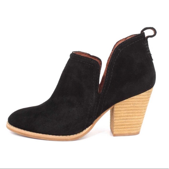 Jeffrey Campbell Shoes - JEFFREY CAMPBELL Rosalee Bootie Black Suede 6